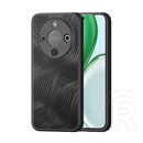 Dux ducis Honor Magic 8 Lite aimo szilikon telefonvédő (ütésállóság, kameravédő, matt, hullám) fekete