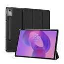 Dux ducis Lenovo Idea Tab Pro (TB373FU)  domo tok álló, bőr hatású (flip, trifold, asztali tartó, ceruza tartó) fekete