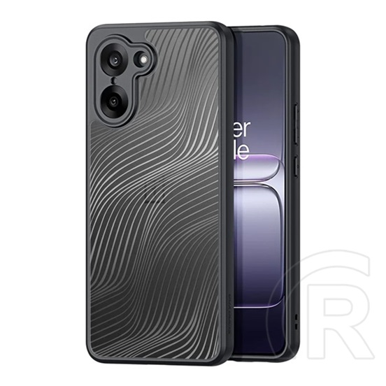 Dux ducis Oneplus Nord CE5 aimo szilikon telefonvédő (ütésállóság, kameravédő, matt, hullám) fekete