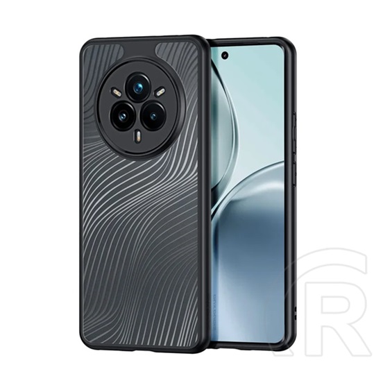 Dux ducis Realme 14 Pro aimo szilikon telefonvédő (ütésállóság, kameravédő, matt, hullám) fekete