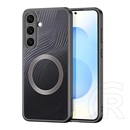 Dux ducis Samsung Galaxy S25 FE (SM-S731) aimo szilikon telefonvédő (ütésállóság, kameravédő, magsafe, hullám) fekete