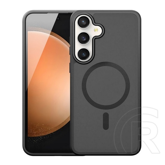 Dux ducis Samsung Galaxy S25 FE (SM-S731) yind szilikon telefonvédő (ütésállóság, kameravédő, matt, magsafe) fekete