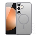 Dux ducis Samsung Galaxy S25 FE (SM-S731) yind szilikon védő (ütésállóság, kameravédő, matt, magsafe) világosszürke