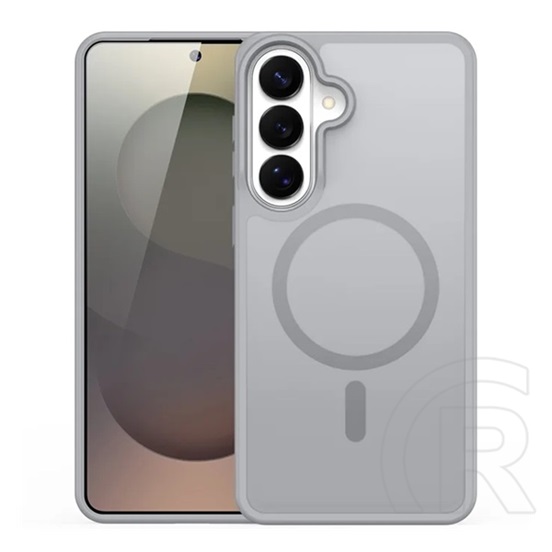 Dux ducis Samsung Galaxy S26 Plus (SM-S947) yind szilikon védő (ütésálló, kameravédő, matt, magsafe) világosszürke