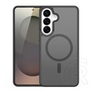 Dux ducis Samsung Galaxy S26 (SM-S942) yind szilikon védő (ütésálló, kameravédő, matt, magsafe) fekete