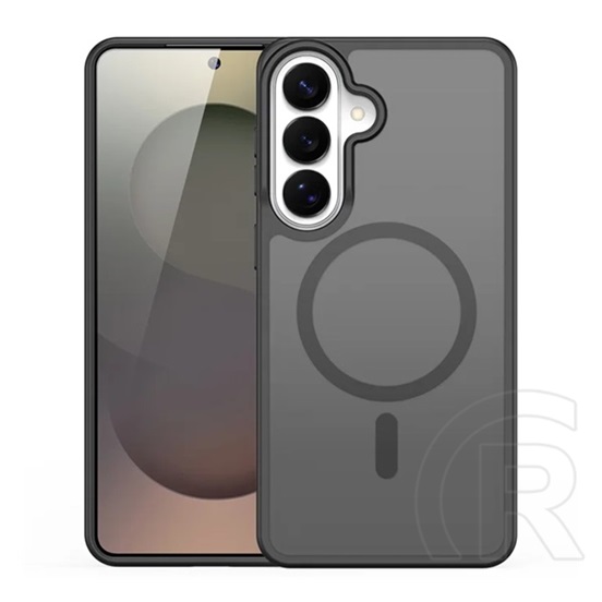 Dux ducis Samsung Galaxy S26 (SM-S942) yind szilikon védő (ütésálló, kameravédő, matt, magsafe) fekete