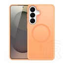 Dux ducis Samsung Galaxy S26 (SM-S942) yind szilikon védő (ütésálló, kameravédő, matt, magsafe) narancssárga