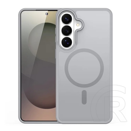 Dux ducis Samsung Galaxy S26 (SM-S942) yind szilikon védő (ütésálló, kameravédő, matt, magsafe) világosszürke