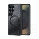 Dux ducis Samsung Galaxy S26 Ultra (SM-S948) aimo szilikon védő (ütésálló, kameravédő, magsafe, hullám) fekete