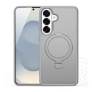 Dux ducis Samsung Galaxy S26 yind szilikon védő (ütésálló, kameravédő, matt, magsafe, kitámasztó) világosszürke