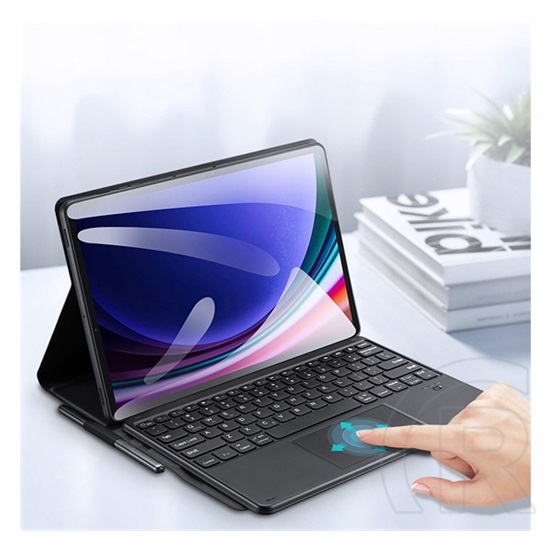Dux ducis Samsung Galaxy Tab S10 FE Plus (SM-X620) bluetooth billentyűzet + touch pad (fekete)