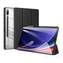 Dux ducis Samsung Galaxy Tab S10 Plus LTE (SM-X826B) tobytok (aktív flip, asztali tartó, ceruza tartó) fekete