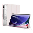 Dux ducis Samsung Galaxy Tab S10 Plus LTE (SM-X826B) tobytok (aktív flip, asztali tartó, ceruza tartó) rózsaszín