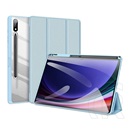 Dux ducis Samsung Galaxy Tab S10 Plus LTE (SM-X826B) tobytok (aktív flip, asztali tartó, ceruza tartó) világoskék