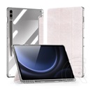 Dux ducis Samsung Galaxy Tab S10 Plus LTE (SM-X826B) unid tok (aktív flip, asztali tartó, ceruza tartó) rózsaszín