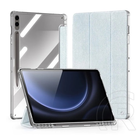 Dux ducis Samsung Galaxy Tab S10 Plus LTE (SM-X826B) unid tok (aktív flip, asztali tartó, ceruza tartó) világoskék
