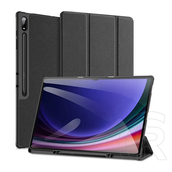 Dux ducis Samsung Galaxy Tab S10 Ultra LTE (SM-X926B) domotok (aktív flip, asztali tartó, ceruza tartó) fekete