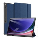 Dux ducis Samsung Galaxy Tab S10 Ultra LTE (SM-X926B) domotok (aktív flip, asztali tartó, ceruza tartó) sötétkék