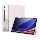 Dux ducis Samsung Galaxy Tab S10 Ultra LTE (SM-X926B) tobytok (aktív flip, asztali tartó, ceruza tartó) rózsaszín