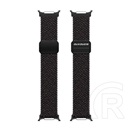 Dux ducis Samsung Galaxy Watch Ultra eSIM 47mm (SM-L705) pótszíj (egyedi méret, textil, állítható) fekete