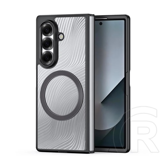 Dux ducis Samsung Galaxy Z Fold7 (SM-F966) aimo szilikon telefonvédő (ütésállóság, kameravédő, mágneses, hullám) fekete