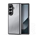 Dux ducis Samsung Galaxy Z Fold7 (SM-F966) aimo szilikon telefonvédő (ütésállóság, kameravédő, matt, hullám) fekete