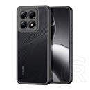 Dux ducis Xiaomi 14T Pro aimo szilikon telefonvédő (ütésállóság, kameravédő, matt, hullám) fekete