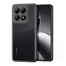 Dux ducis Xiaomi 14T aimo szilikon telefonvédő (ütésállóság, kameravédő, matt, hullám) fekete