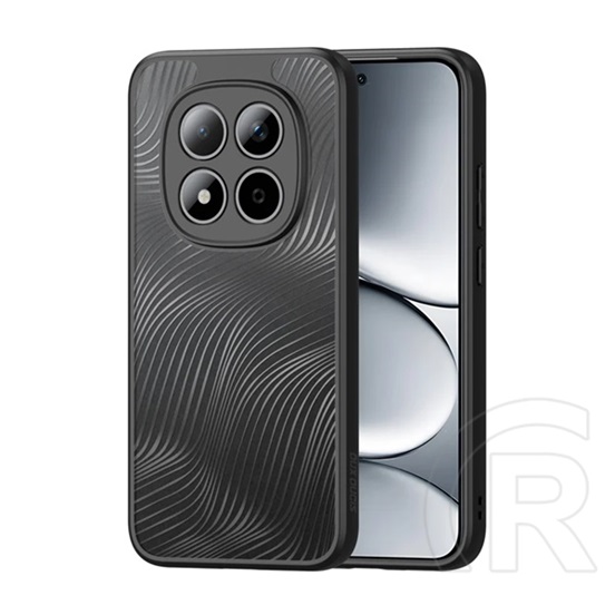 Dux ducis Xiaomi Redmi Note 15 Pro 5G aimo szilikon telefonvédő (ütésállóság, kameravédő, matt, hullám) fekete