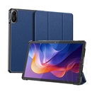 Dux ducis Xiaomi Redmi Pad 2 domo tok álló, bőr hatású (flip, trifold, asztali tartó, ceruza tartó) sötétkék