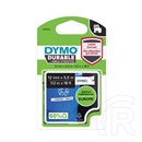 Dymo D1 feliratozógép szalag, 12 mm x 5,5 m, fehér-fekete