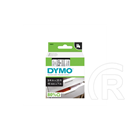 Dymo D1 feliratozógép szalag, 19 mm x 7 m, víztiszta-fekete