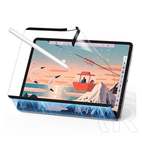 ESR Apple IPAD Air 11 (2025) paper-feel magnetic képernyővédő fólia (papír hatás, mágneses) átlátszó