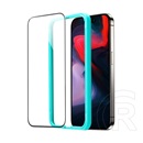ESR Apple iPhone 15 Pro Max képernyővédő üveg (2.5d, 0.3mm, 9h + segédkeret) fekete