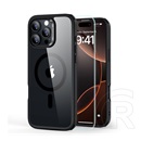 ESR Apple iPhone 16 Pro hybrid halolock szilikon védő (ütésálló, magsafe + képernyővédő üveg) átlátszó/fekete