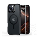 ESR Apple iPhone 16 Pro hybrid halolock szilikon védő (ütésálló, magsafe, matt + képernyővédő üveg) fekete