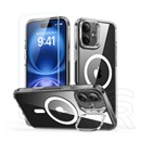 ESR Apple iPhone 16 classic hybrid szilikon védő (ütésálló, légpárnás sarokvédő, magsafe + képernyővédő üveg) átlátszó