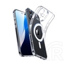 ESR Apple iPhone 16 zero halolock szilikon telefonvédő (ütésállóság, légpárnás sarok, magsafe) átlátszó