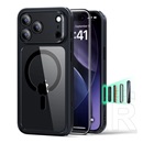 ESR Apple iPhone 17 Pro Max classic hybrid szilikon védő (ütésálló, légpárnás sarok, magsafe +  üveg) átlátszó/fekete