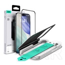 ESR Apple iPhone 17 Pro Maxultrafit képernyővédő üveg (2.5d, 9h + segédkeret) fekete