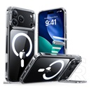 ESR Apple iPhone 17 Pro classic hybrid szilikon telefonvédő (ütésállóság, légpárnás sarok, kitámasztó, magsafe) átlátszó