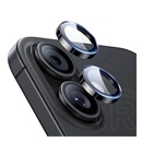 ESR Apple iPhone 17  armorite kameravédő üveg 2db (2.5d, 9h, extra erős, csak lencse + segédkeret) fekete