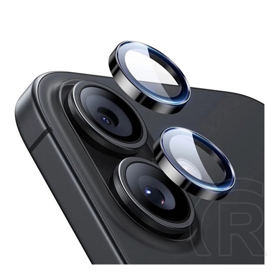 ESR Apple iPhone 17  armorite kameravédő üveg 2db (2.5d, 9h, extra erős, csak lencse + segédkeret) fekete