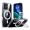 ESR Apple iPhone 17 classic hybrid szilikon telefonvédő (ütésállóság, légpárnás sarok, kitámasztó, magsafe) átlátszó