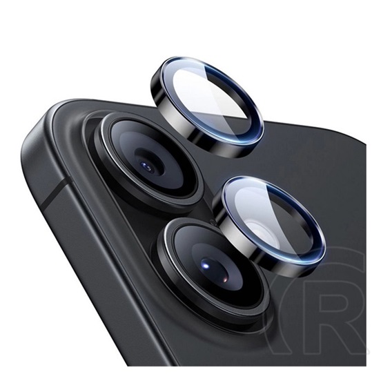 ESR Apple iPhone 17 kameravédő üveg (9h + segédkeret) fekete