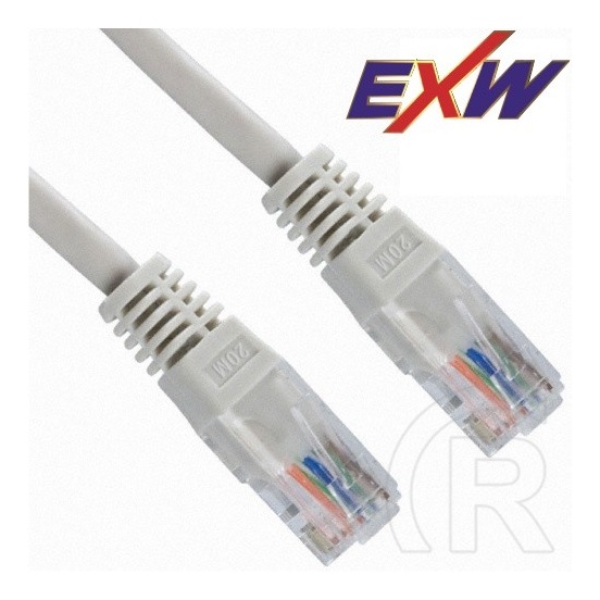 EXW UTP CAT6 patch kábel 2m (szürke)