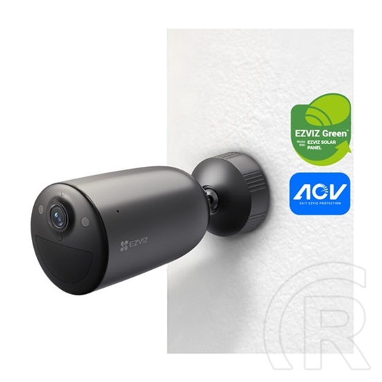 EZVIZ EB3 4G akkumulátoros kültéri biztonsági kamera (2K, 5200 mAh, alakérzékelés, színes éjszakai látás, kétirányú besz
