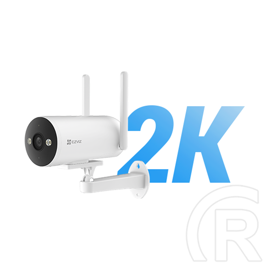 EZVIZ H5 4G kültéri csőkamera (2304x1296, alakérzékelés, kétirányú audio, színes éjjellátás, IP67, microSD 512GB)