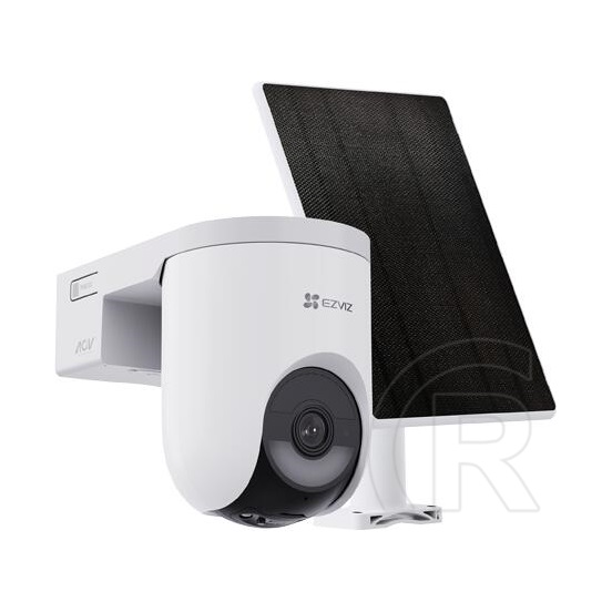 EZVIZ HB8 Lite akkumulátoros kültéri biztonsági kamera + 5W napelemes szett (360°-os, mikrofon, színes éjjellátó, mozgás