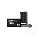 EZVIZ HP7 Pro videó kaputelefon (4K kamera, 8" érintőképernyő, arcfelismerés, tenyérvéna-azonosítás, Wi-Fi, microSD max.